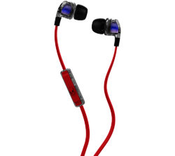SKULLCANDY  Smokin' Buds 2 Headphones - Black & Clear